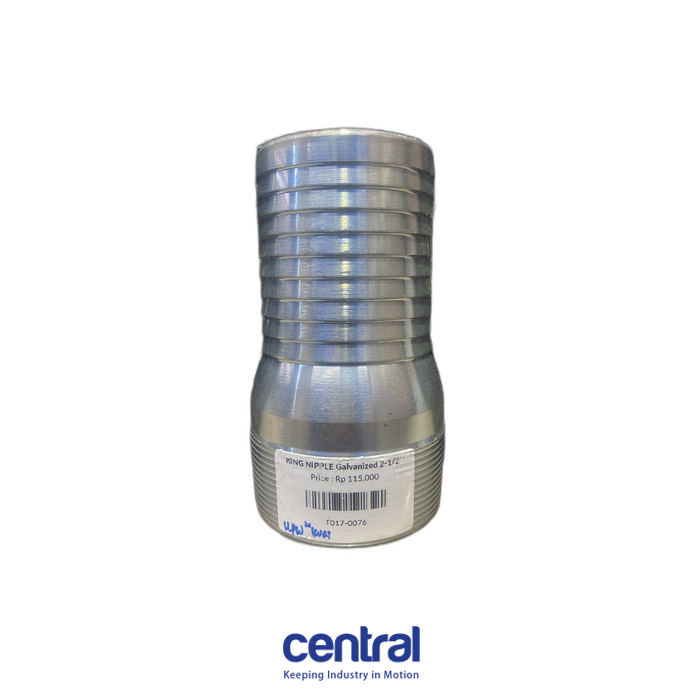 SELLERY King Nipple BSPT Sambungan Selang Nozzle Gun Bensin BSPT 2-1/2" (25-008) image 2
