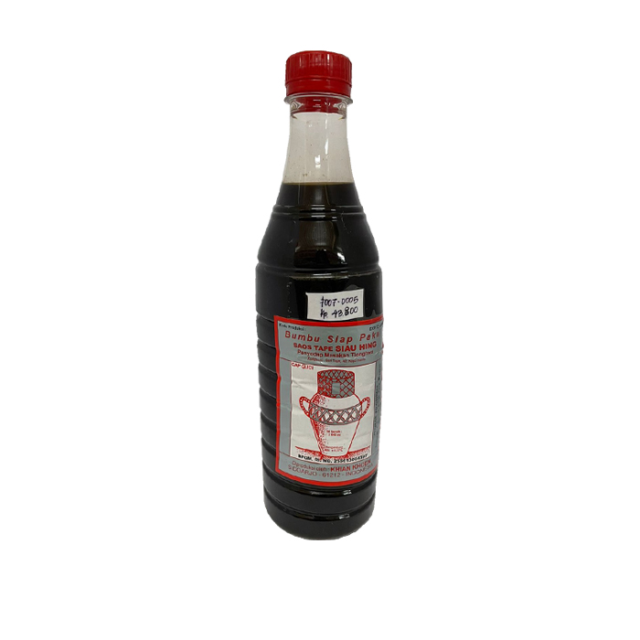 Siau Hing Saus Tape 600ml Pedas Manis Bahan Cup Kecap Tiram