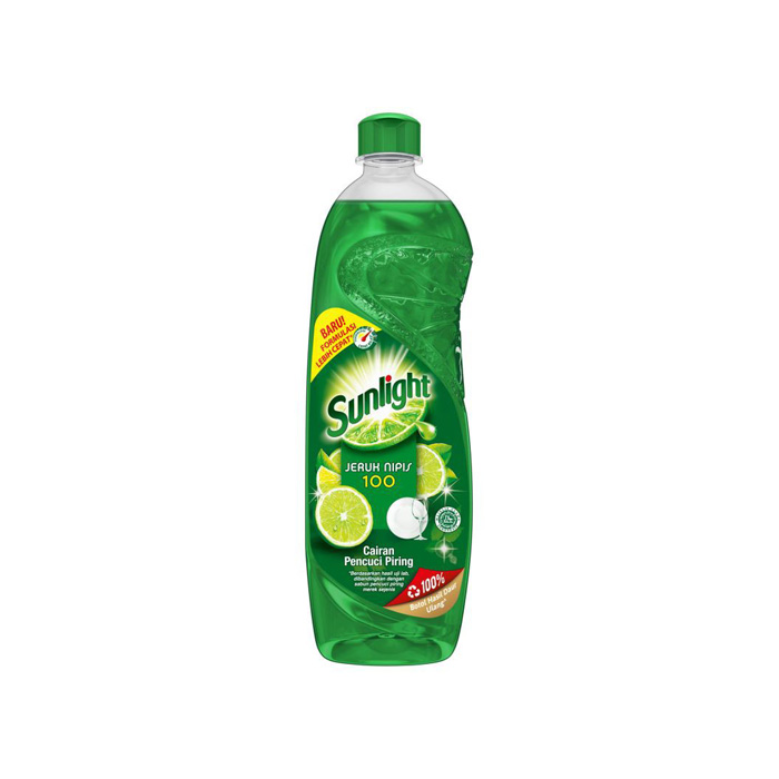SUNLIGHT Sabun Cuci Jeruk Nipis Dish Wash Piring Lime Bottle