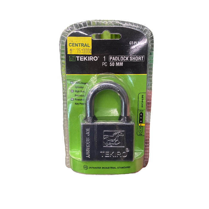 TEKIRO Gembok 50mm Padlock 50mm Short GT-PL1433