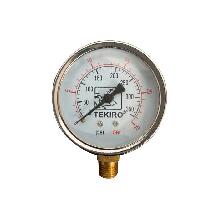 TEKIRO Pressure Gauge 25 Bar AU-PG0990