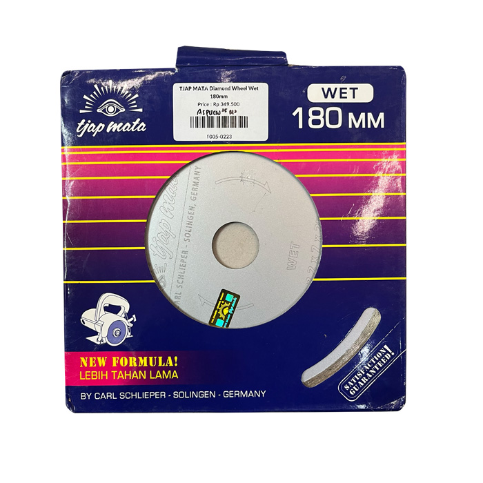 TJAP MATA Mata Gerinda 180mm Potong Keramik Diamond Wheel Wet 180mm