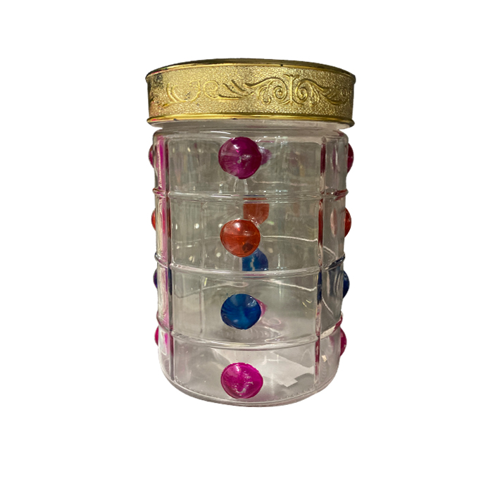 TOPLES Kaca Glass Polkadot Ukuran Medium
