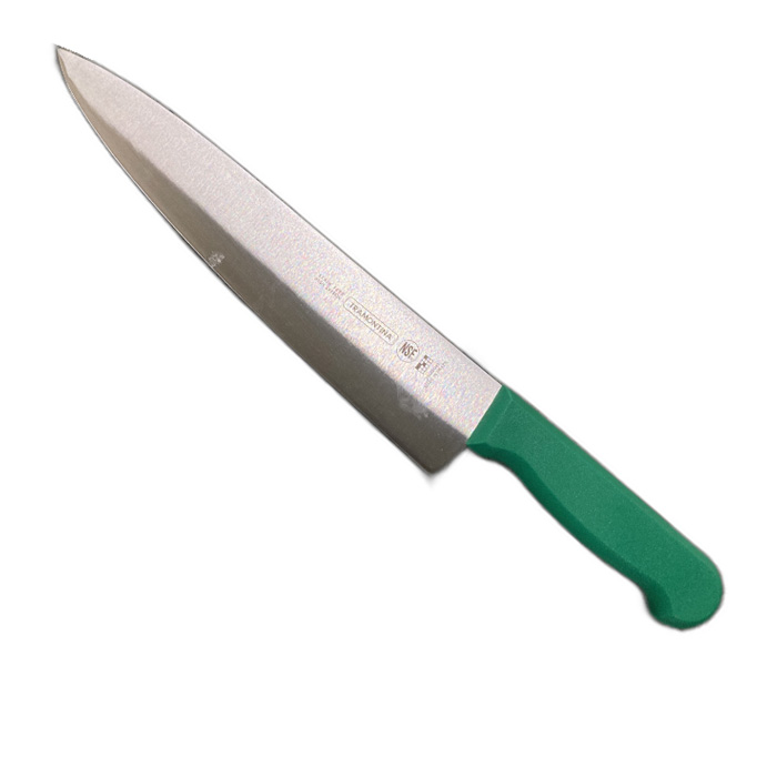 TRAMONTINA Knife Pisau Dapur Potong 10" 25cm Hijau Green 24620/020