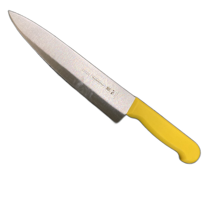 TRAMONTINA Knife Pisau Dapur Potong 10" 25cm Kuning Yellow 24620/050