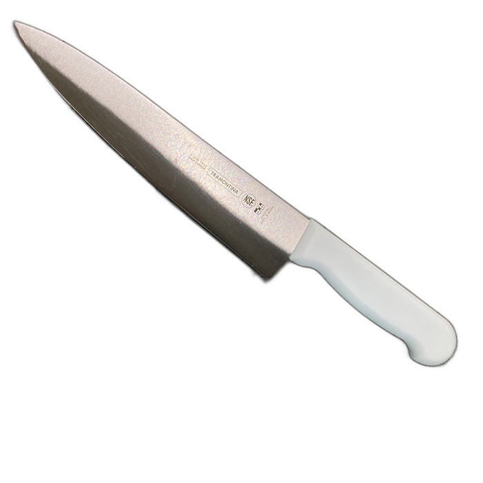 TRAMONTINA Knife Pisau Dapur Potong 10" 25cm Putih White 24620/080