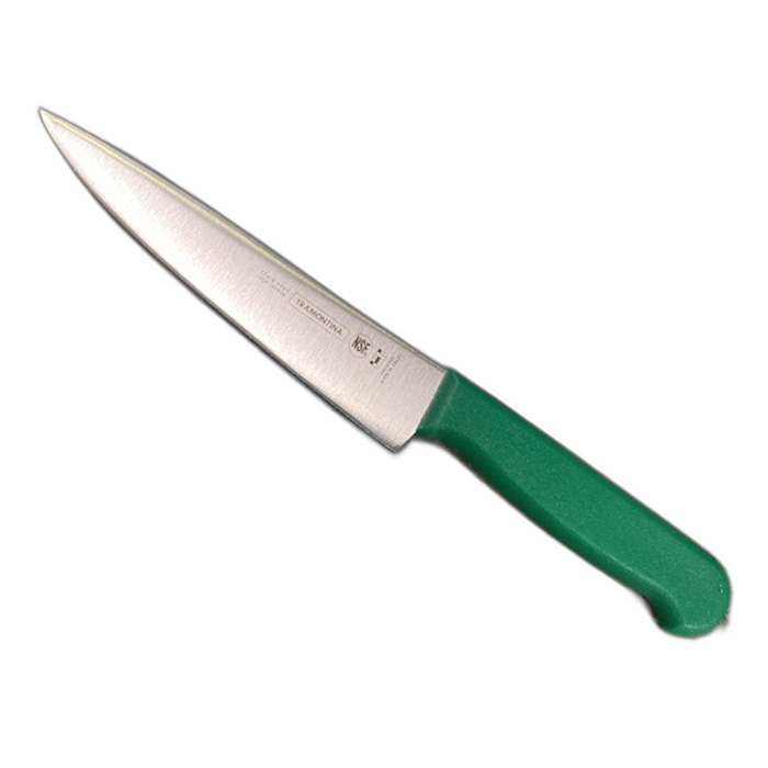 TRAMONTINA Knife Pisau Dapur Potong 6" 15cm Hijau Green 24620/026