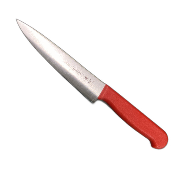 TRAMONTINA Knife Pisau Dapur Potong 6" 15cm Merah Red 24620/076 Red