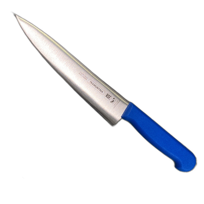 TRAMONTINA Knife Pisau Dapur Potong 8" 20cm Biru Blue 24620/018 Blue