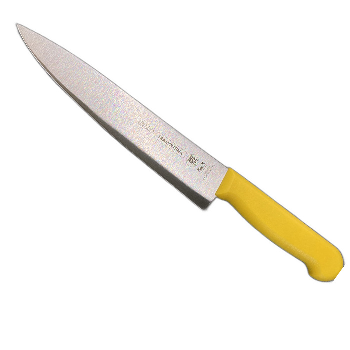 TRAMONTINA Knife Pisau Dapur Potong 8" 20cm Kuning Yellow 24620/058