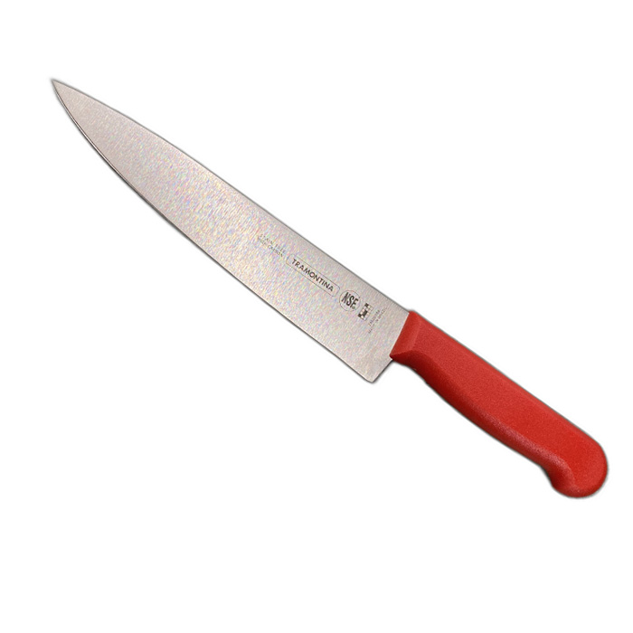 TRAMONTINA Knife Pisau Dapur Potong 8" 20cm Merah Red 24620/078