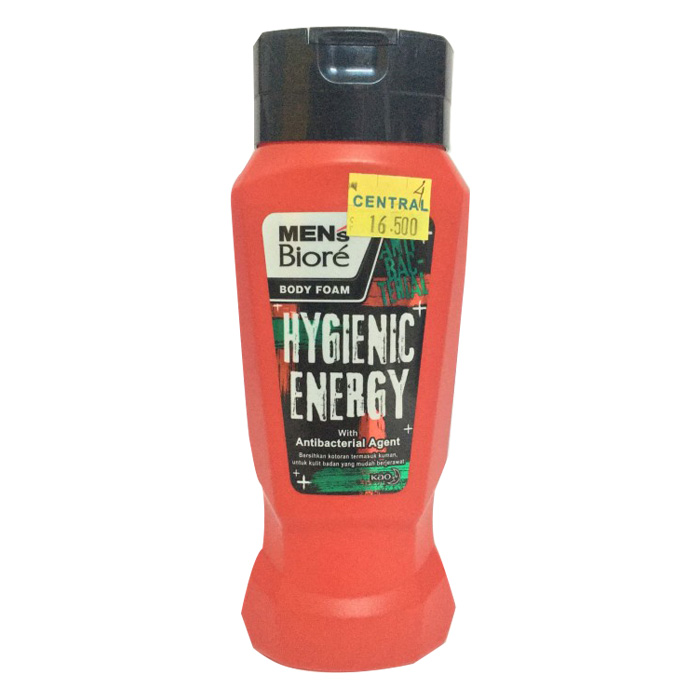 BIORE Mens Body Foam Sparkling Blast 250ml