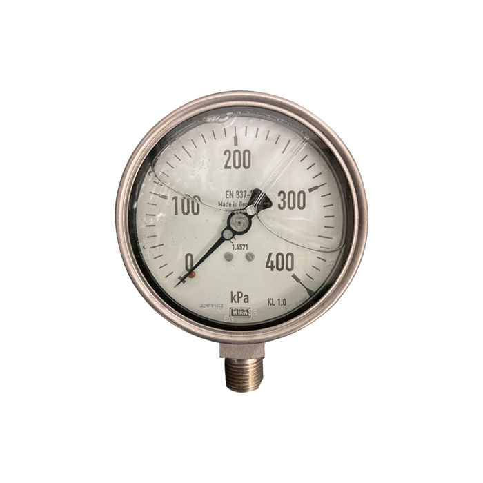 WIKA Oil Pressure Gauge 0-400 kPa Part Number EN-937