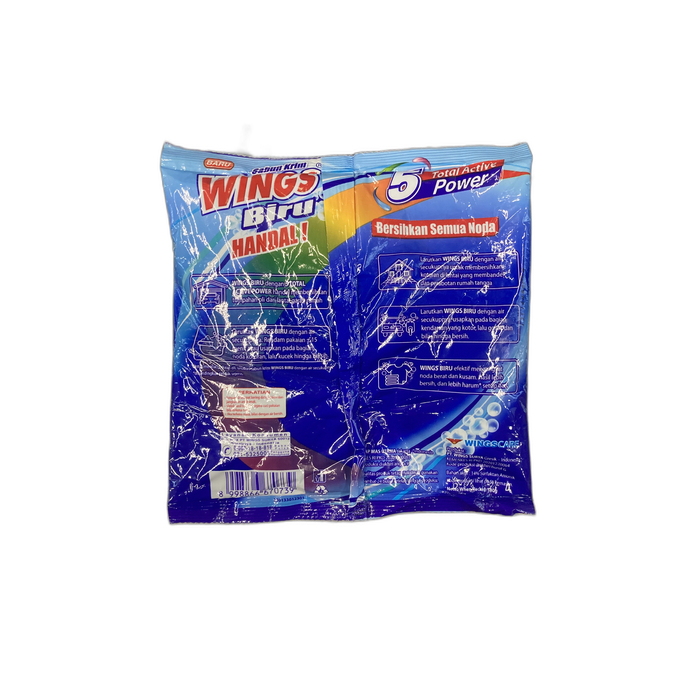 WINGS Sabun Cuci Piring Cream Blue 380gr WB900 image 2