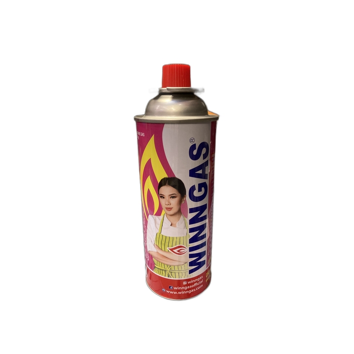 WINN GAS Portable Gas Kaleng Butane Gas Pink 240g Gas Kompor Portable