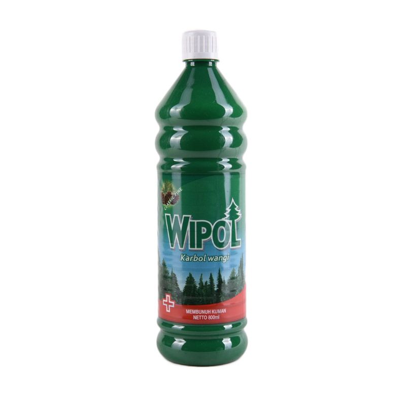 WIPOL Carbol Cairan Disinfektan Classic Pine Botol 750ml Wipol Pembersih Kamar Mandi
