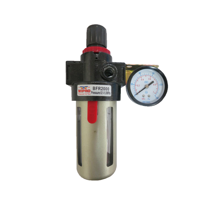 WIPRO BFR-2000 Air Filter Regulator Single 1/4" Model MF-2
