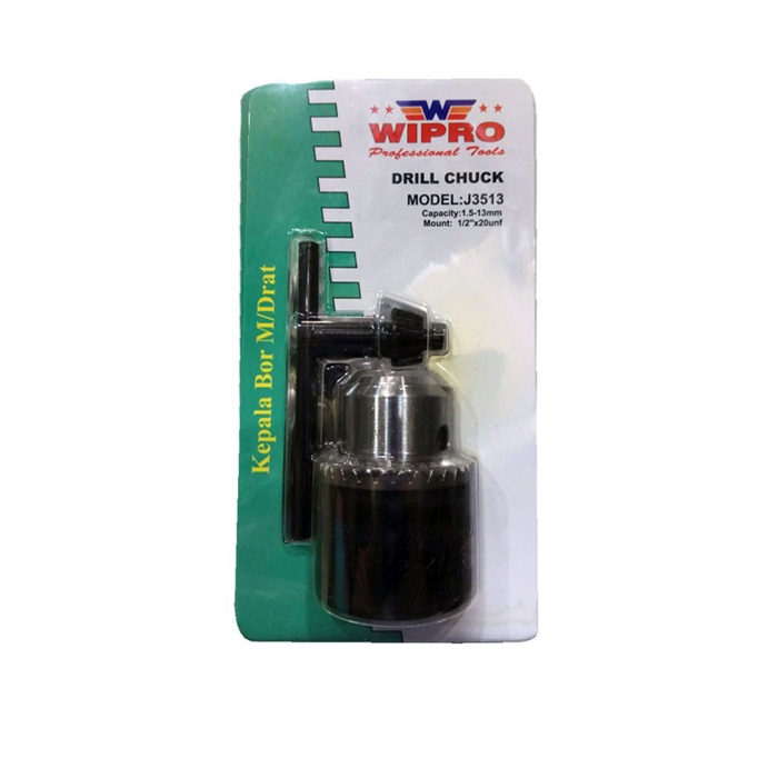 WIPRO Drill Chuck Kepala Bor 13mm J2213 JT33