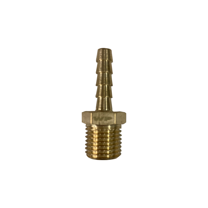 WIPRO King Nipple Hose Nipple Brass Connector Selang Kuningan Male 1/4" x 6mm