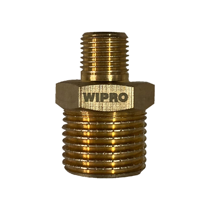 WIPRO Sock Reducer Brass Kuningan Male to Male