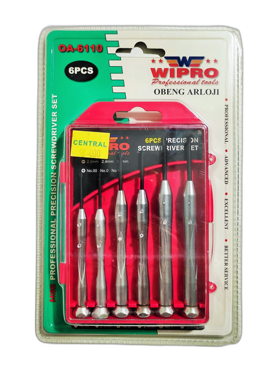 WIPRO Precision Screwdriver Set 6pcs OA-6110-