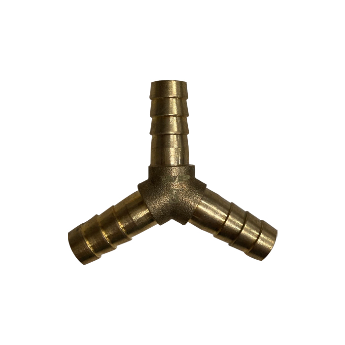 WIPRO Hose Barb Hose Connector Selang Y 3 Way Brass