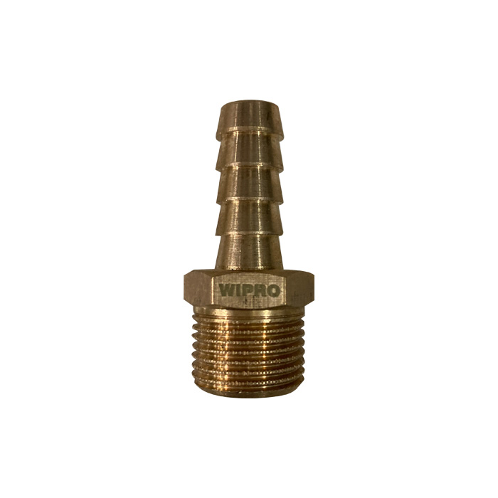 WIPRO King Nipple Hose Nipple Brass Connector Selang Kuningan Male 3/8" x 10mm