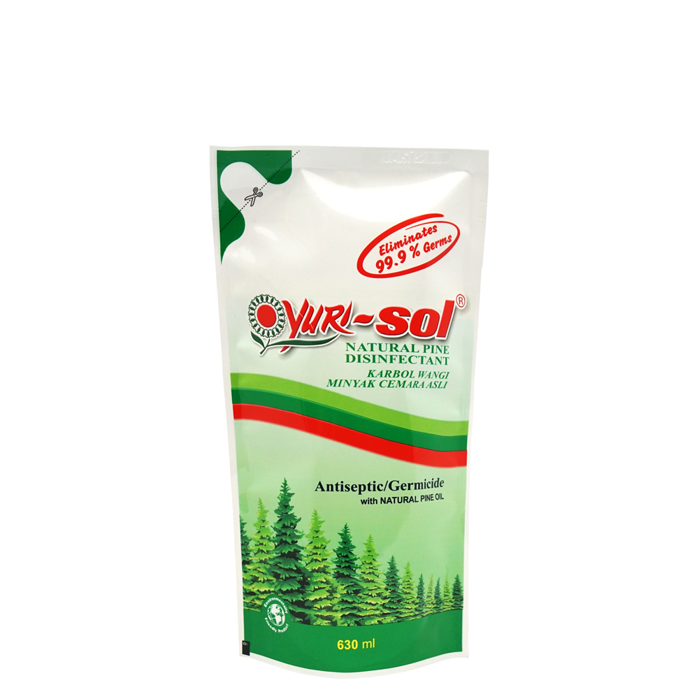 YURI-SOL Pine Cairan Disinfektan Refill 630ml