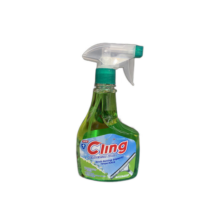 CLING Semprotan Pembersih Kaca Apple Stainless Minyak