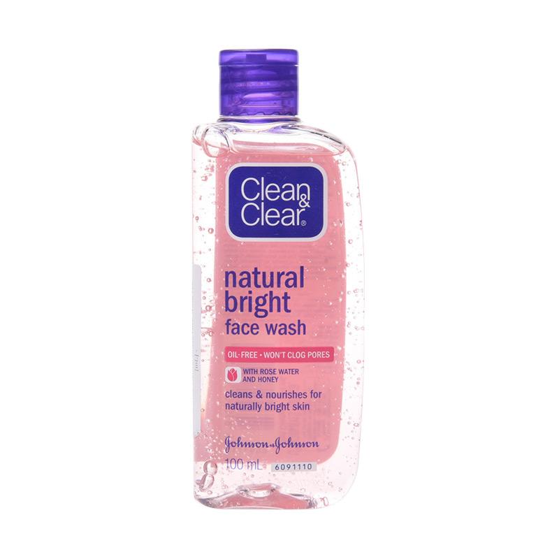 CLEAN & CLEAR Face Wash Natural Bright 100ml