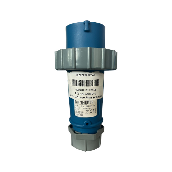 MENNEKES 278 Plug AM-TOP 16A 3P 2+E 230V P/N 278