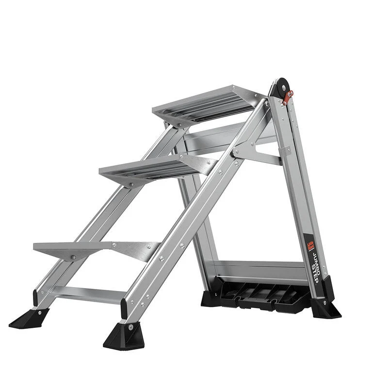 LITTLE GIANT LG-11903 Tangga Alumunium Ladder Aluminium Foldable 3 Step-Stool Jumbo Step image 2