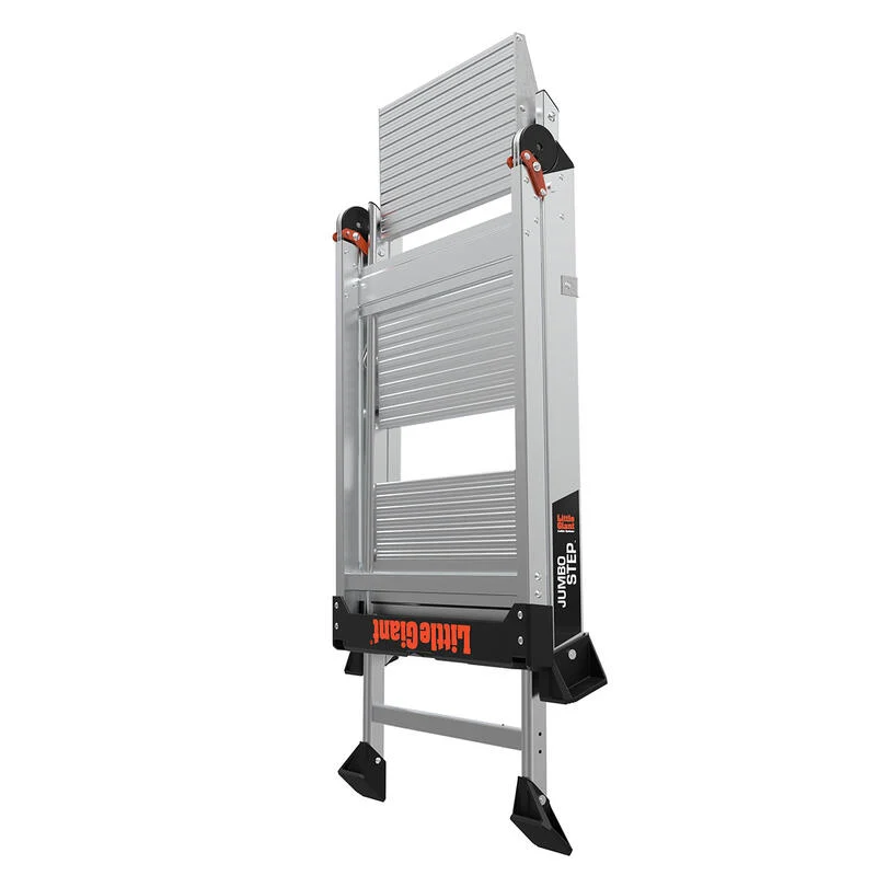 LITTLE GIANT LG-11903 Tangga Alumunium Ladder Aluminium Foldable 3 Step-Stool Jumbo Step image 3