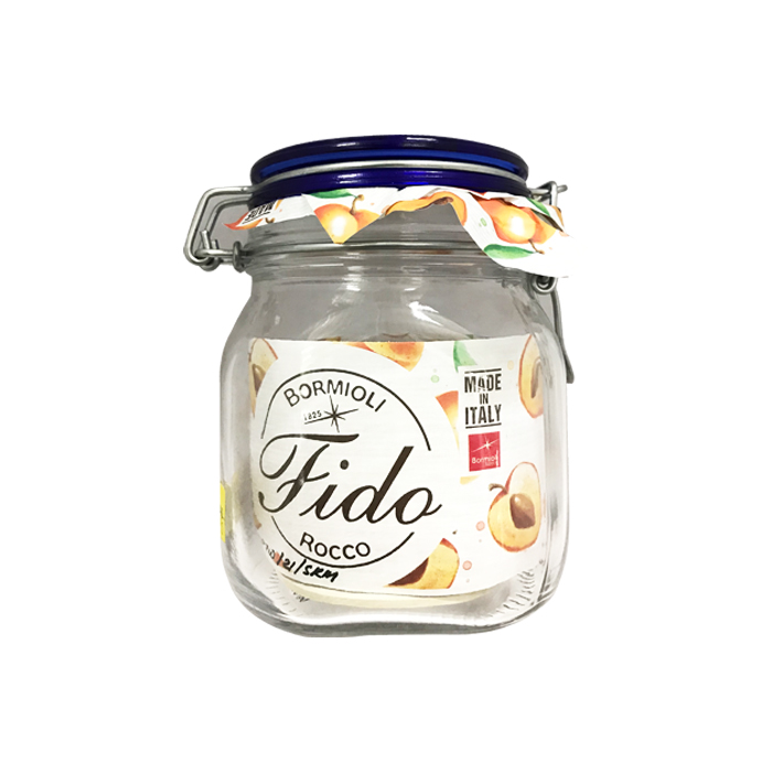 BORMIOLI Toples Kaca Fido Blue Cover 750cl 149520