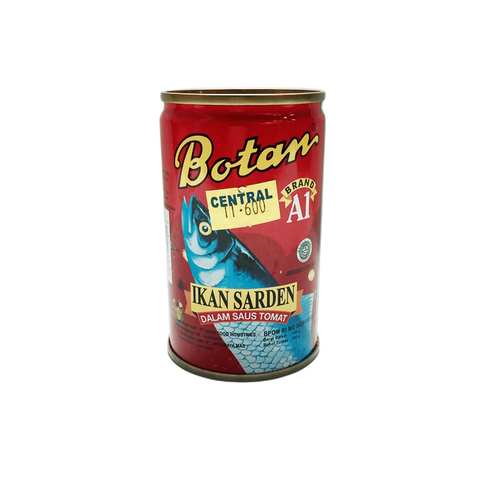 BOTAN Sarden Kaleng Saus Tomat Tidak Pedas