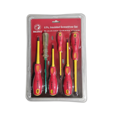 BULLOCK'S Insulated Screwdriver 6 Pcs