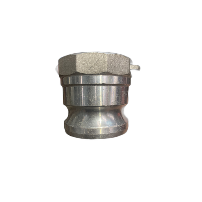 Camlock Tipe A Bahan Aluminium BSPT Adaptor Male Ulir Thread Female 1-1/2" 2-1/2" untuk Koneksi Pipa dan Fitting