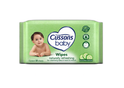 CUSSONS Baby Wipes Naturally Refresh 50s
