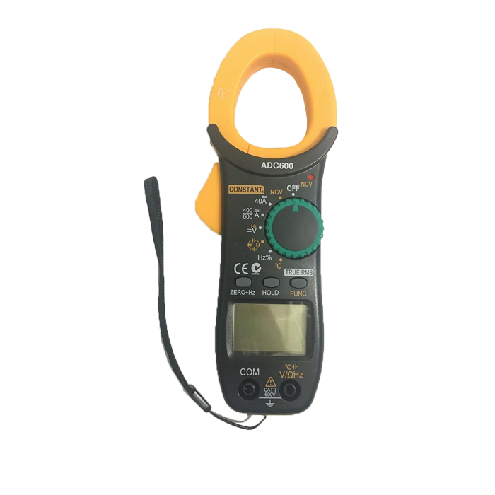 CONSTANT ADC600 Clamp Tang Amper Meter Digital AC/DC 600a 