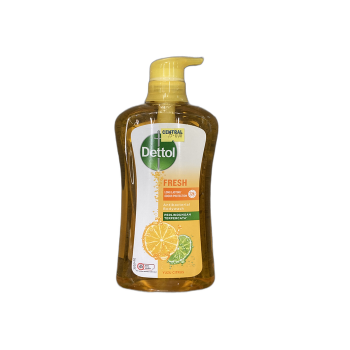 DETTOL Sabun Mandi Tubuh Body Wash Fresh 650ml Soap Cair Perawatan Dan Mencerahkan Badan Pencerah
