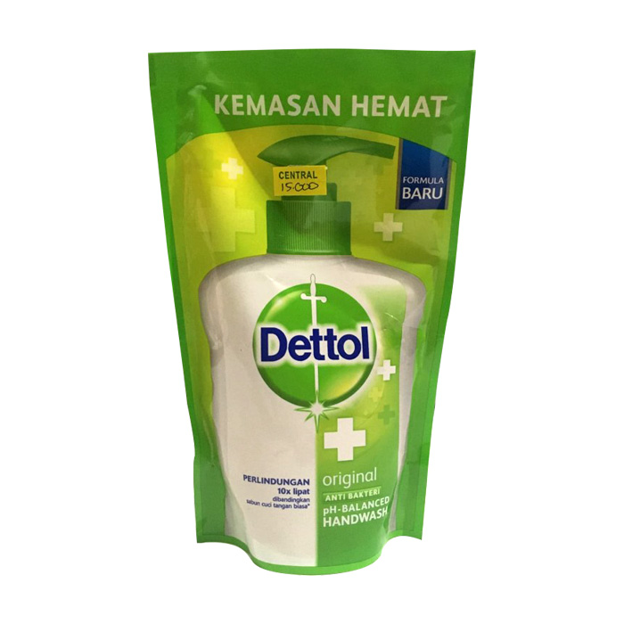 DETTOL Hand Wash Sabun Cuci Tangan Original Refill 200ml