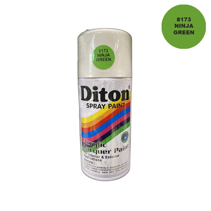 DITON 8173 Ninja Green Paint Cat Semprot Cat Pylox Hijau