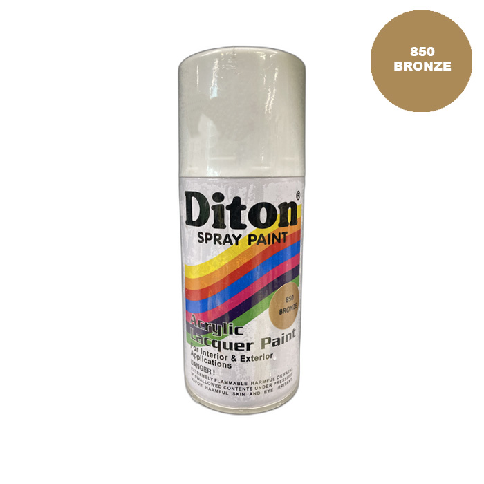 DITON 850 Bronze Spray Paint Cat Semprot Cat Pylox Bronze Tembaga