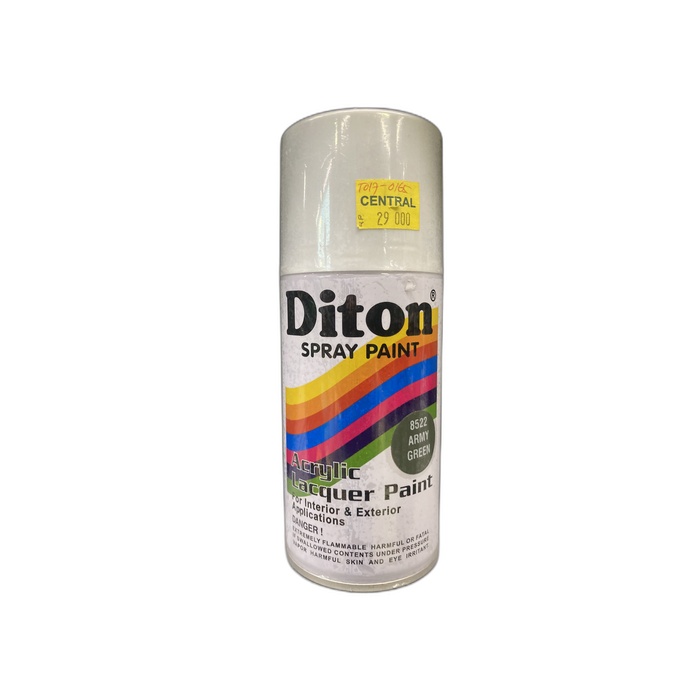 DITON 8522 Army Green Spray Paint Cat Semprot Pylox Hijau Army