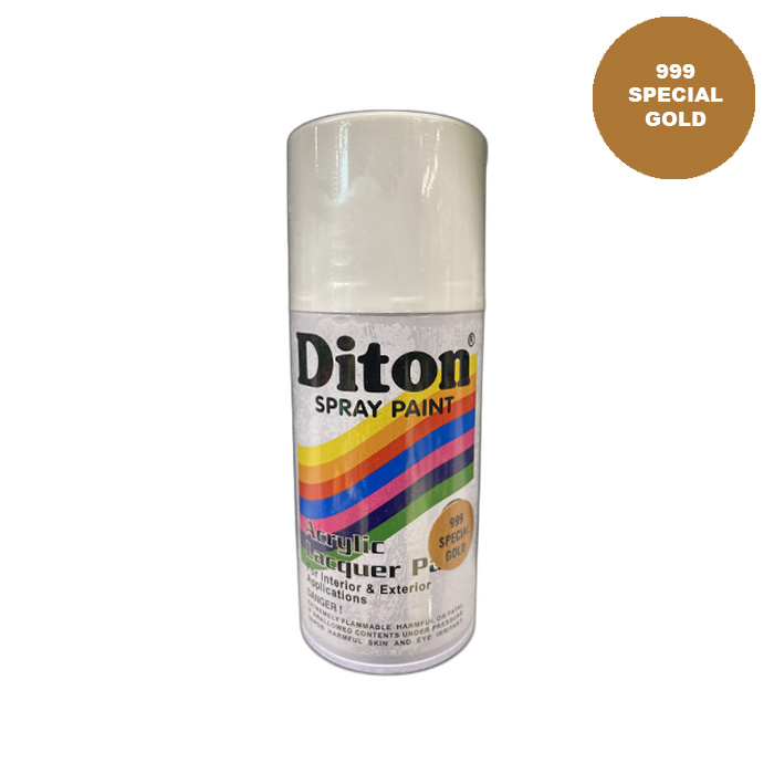 DITON 999 Spesial Color Gold Cat Semprot Cat Pylox Emas