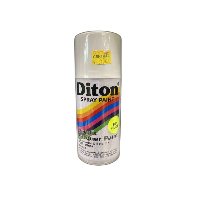 DITON 8005 Flourescent Yellow Spray Paint Semprot Cat Pylox Kuning
